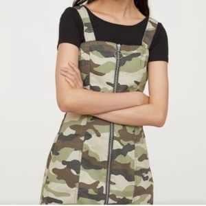 Camo Overall Dress
